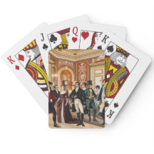 Comte de Monte Cristo jouant aux cartes