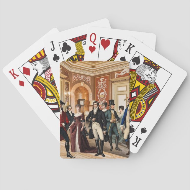Jeu De Cartes Comte de Monte Cristo jouant aux cartes (dos)