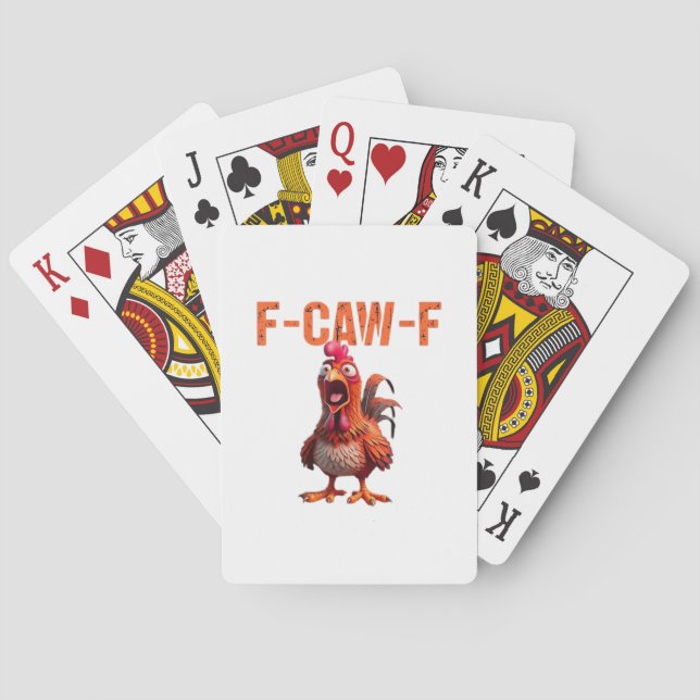 Jeu De Cartes Conception de base classique F-Caw-F (dos)