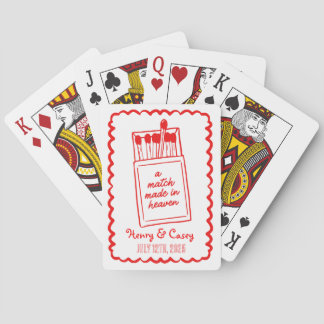 Jeu De Cartes Conception de boîtes d'allumettes personnalisées p