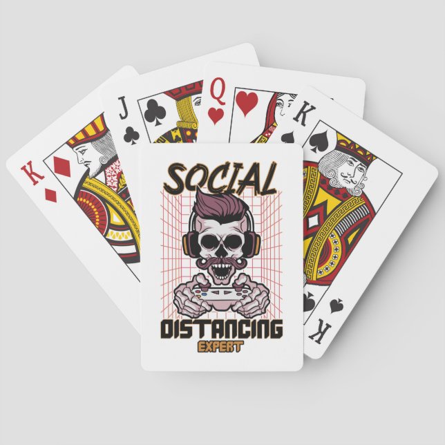 Jeu De Cartes Conception de jeux d'expert en distanciation socia (dos)