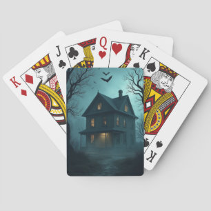 Jeu De Cartes Conception de la carte maison hantée