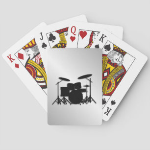 Jeu De Cartes Conception de musique à tambour