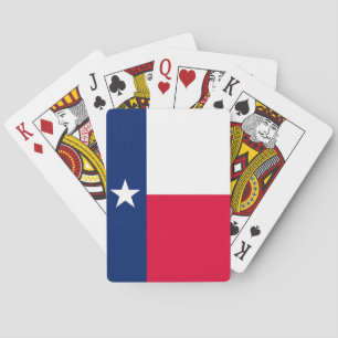 Jeu De Cartes Conception du drapeau de l'État du Texas