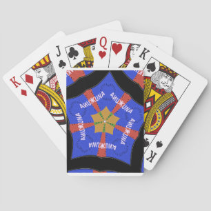 Jeu De Cartes Conception Tribale Africaine : Hakuna Matata