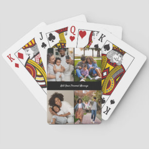 Jeu De Cartes Concevez votre propre collection de 4 photos