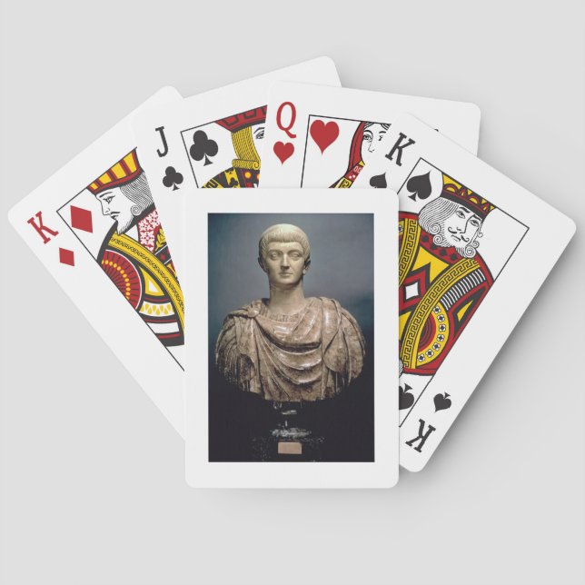 Jeu De Cartes Constantine I (c.274-337) c.350 AD (marble) (dos)