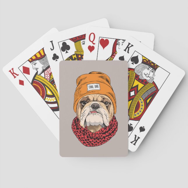 Jeu De Cartes Cool Bulldog (dos)