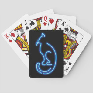 Jeu De Cartes Cool Neon Cat