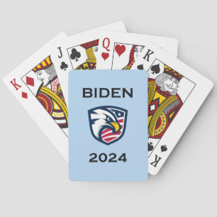Jeu De Cartes Cool patriotique Joe Biden 2024 Élection Eagle