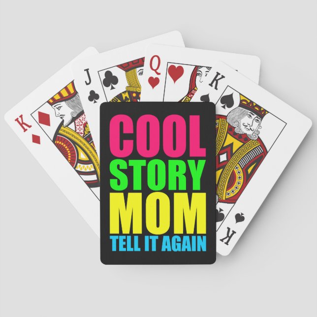 Jeu De Cartes Cool Story Maman Jouer Des Cartes (dos)