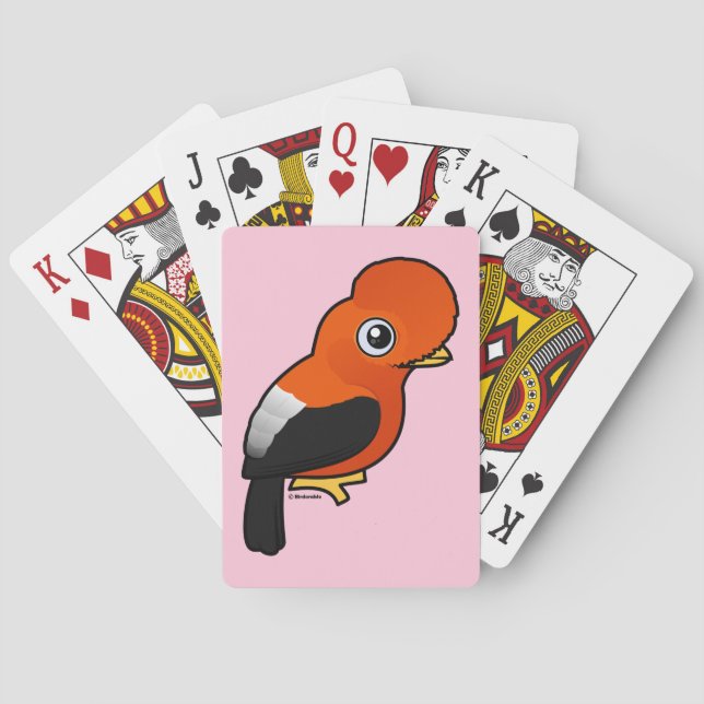 Jeu De Cartes Coq de rocher andin (dos)