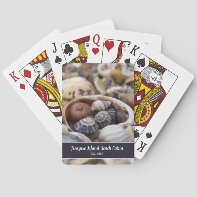 Jeu De Cartes Coquillage jouer aux cartes (dos)