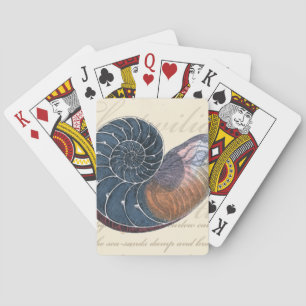 Jeu De Cartes Coquillage romantique