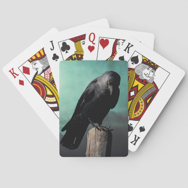Jeu De Cartes Corbeau (dos)