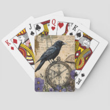 Corbeau gothique vintage
