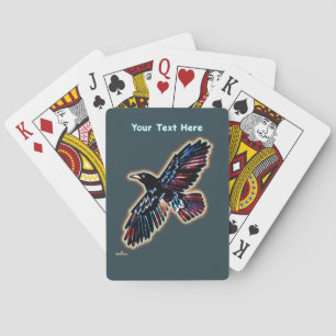 Jeu De Cartes Corbeau Iridescendant
