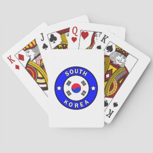Jeu De Cartes Corée du Sud