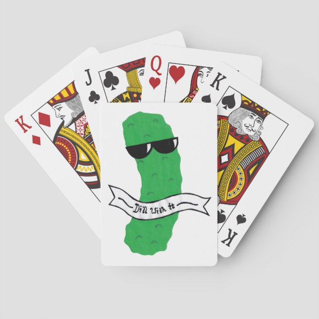 Jeu De Cartes Cornichon Drôle (dos)