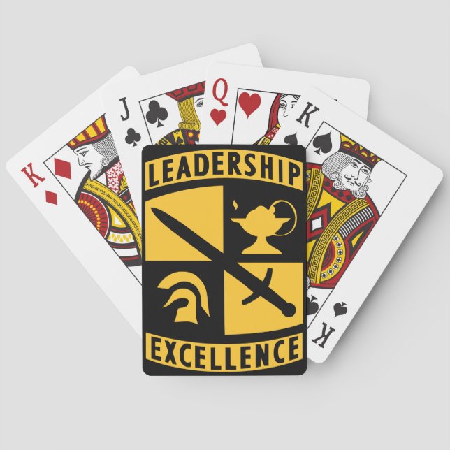 Jeu De Cartes Corps d'instruction des officiers de réserve du RO (dos)