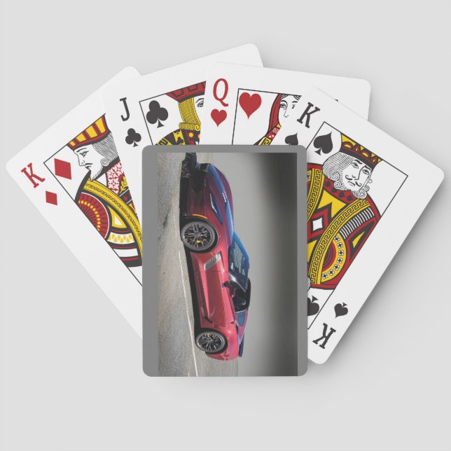 Jeu De Cartes Corvette jouer aux cartes (dos)