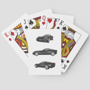 Jeu De Cartes Corvette noire