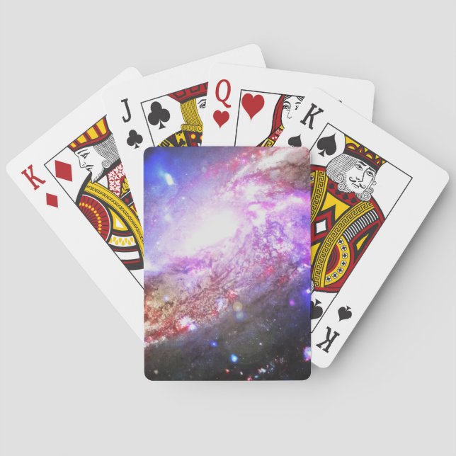 Jeu De Cartes Cosmos colorés (dos)