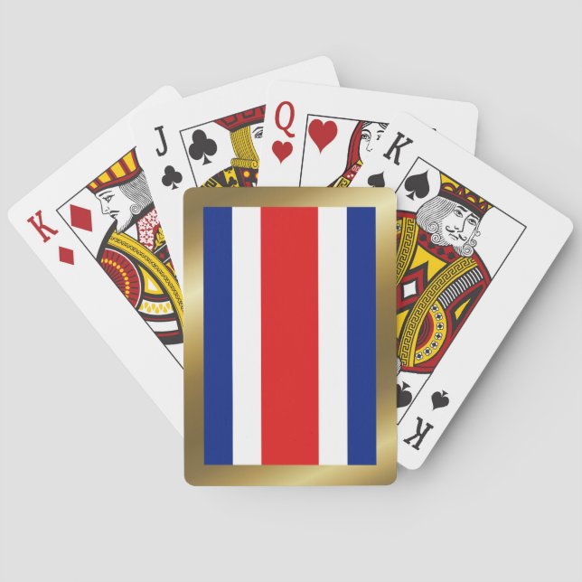 Jeu De Cartes Costa Rica Drapeau Jouer des cartes (dos)