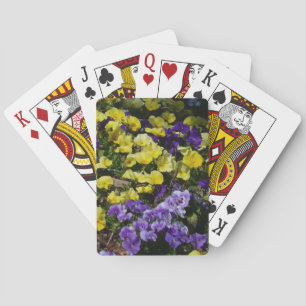 Jeu De Cartes Coteau de panneaux violets et jaunes