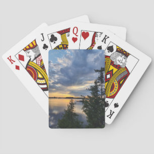 Jeu De Cartes Coucher de soleil des eaux limitrophes