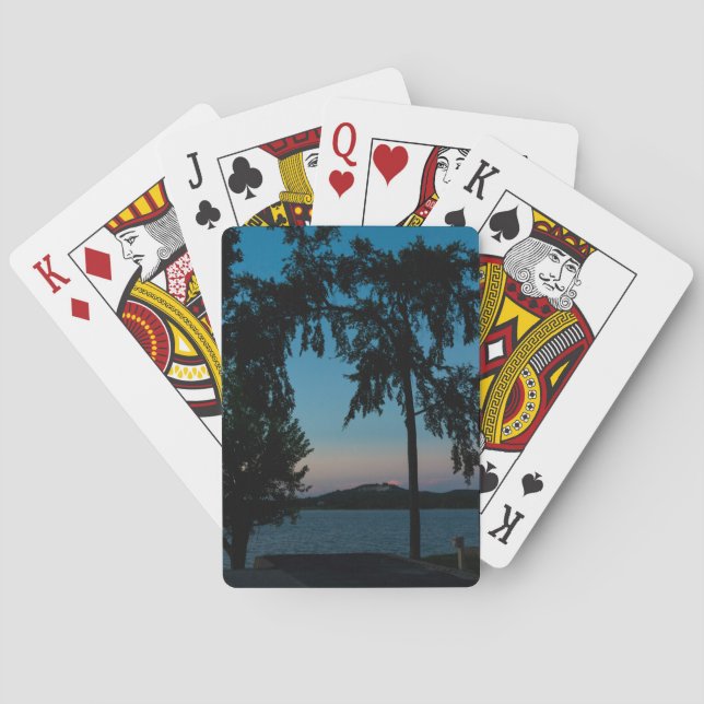 Jeu De Cartes Coucher de soleil sur Table Rock (dos)