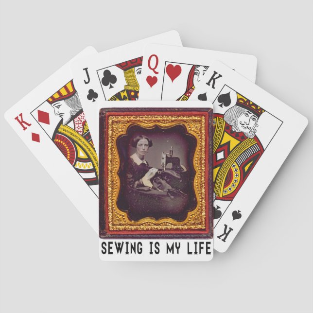 Jeu De Cartes Coudre Est Ma Vie (dos)