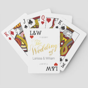Jeu De Cartes couple, fête de l'amour, mariage