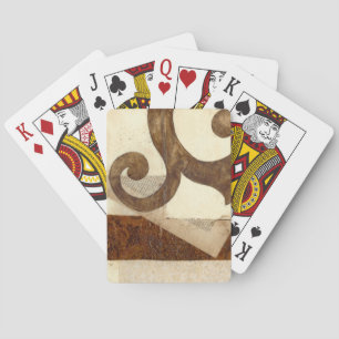 Jeu De Cartes Coupure de journal vintage