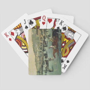 Jeu De Cartes Course de chevaux de Manet  , 1872
