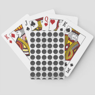Jeu De Cartes Couvercles de trou en marbre noir