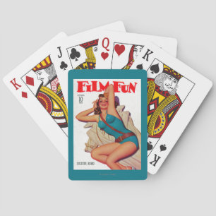 Jeu De Cartes Couverture de magazine d'amusement de film 10