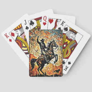 JEU DE CARTES COWBOY