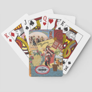 Jeu De Cartes cowgirl vintage