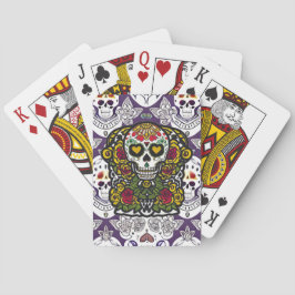 Jeu De Cartes Crâne à sucre - Jour de l'autel mort