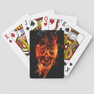 Jeu De Cartes Crâne brûlant