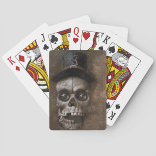 Jeu De Cartes Crâne de chapeau supérieur
