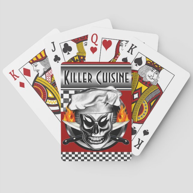 Jeu De Cartes Crâne de chef 4 (dos)