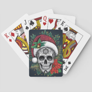 Jeu De Cartes Crâne de sucre de Noël
