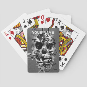 Jeu De Cartes Crâne en détresse