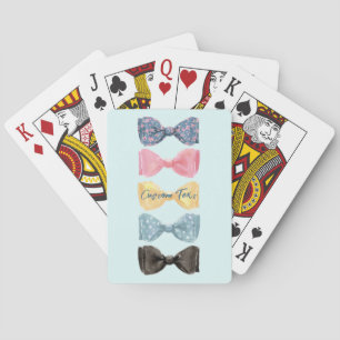 Jeu De Cartes Cravates Bow personnalisés