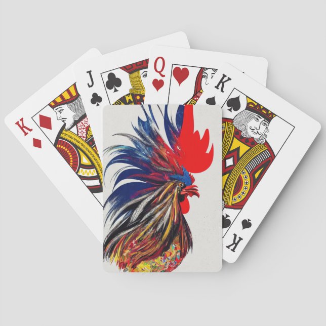 Jeu De Cartes Crazy rooster (dos)