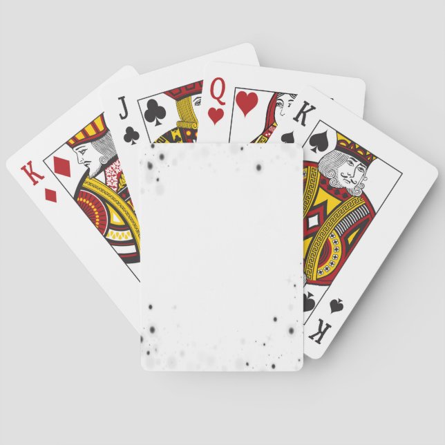 Jeu De Cartes Create Your Own Custom Personalized (dos)