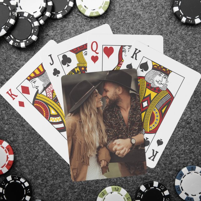 Jeu De Cartes Create Your Own Photo (Create Your Own Photo Poker Cards )