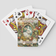 Create Your Own Whimsical White Rabbit Lady